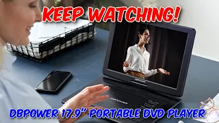 DBPOWER 17.9 Portable DVD Player Review