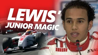 Lewis Hamilton's exceptional junior career