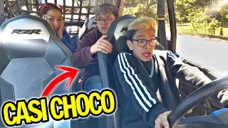 CASI CHOCO EN LAS MONTAÑAS