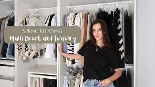 Spring Cleaning part 1 - main closet and jewelry tour