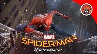 Spider-Man Ps4 with (Spider-Man Homecoming Theme)