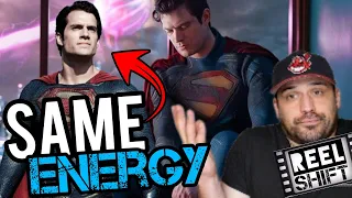 NEW SUPERMAN SUIT LOOKS PREDICTABLE! TRYING TO COPY HENRY CAVILL? | REEL SHIFT