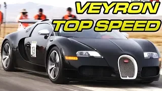 Bugatti Veyron 1/2 Mile Top Speed Runs