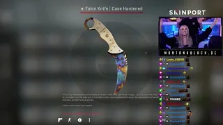 Isa zieht für Monte ein Talon Knife😮😮