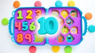 Learn Numbers with Sesame Street Cookie Monster On the Go Numbers by Playskool!