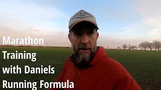 Marathon Training using Daniels Running Formula