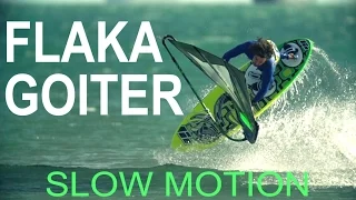 FLAKA - GOITER | Extreme Slow Motion Windsurfing [480 FPS]