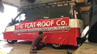 VAN WRAP Time lapse!!