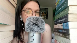 ASMR Rating Every Book I Own | Close Whispers | Chaotic⭐️
