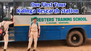 Our First Tour Kalinga Research Station 🚉। Odisha forest guard FTS G udayagiri 😊।।