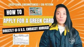 Green Card in 6 Months or Less: Exceptional Circumstances I-130 Petition 🇺🇸