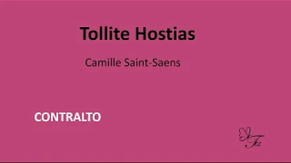 CONTRALTO. voz Tollite Hostias