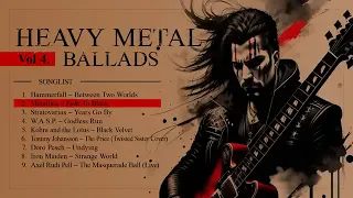 Greatest Heavy Metal Ballads Vol 4    Glam Metal   Hard Rock   Slow Lyrics   Old