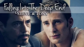 Steve & Tony | Falling Into The Deep End **Post-Civil War AU**