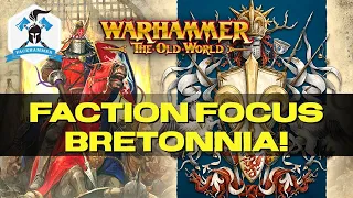 KINGDOM of BRETONNIA - FACTION FOCUS In-depth DEEP DRIVE into WARHAMMER THE OLD WORLD BRETONNIANS!