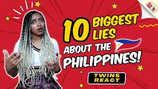 FOREIGNERS LATINAS REACT - 10 Biggest Lies About The Philippines Reaction