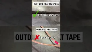 Retro-Line vs Heat Tape