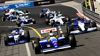 Racing Williams F1 Cars Through History Against Each Other!