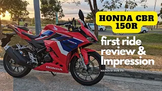 Honda CBR 150r First Ride Impressions and Review