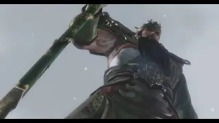 Dynasty Warriors - Guan Yu killed Hua Xiong (Japanese)