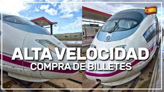 cómo comprar los billetes del tren de alta velocidad en España 🚅🇪🇸 #142