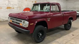 *SOLD*  1970 Dodge POWER WAGON 4x4 Pickup