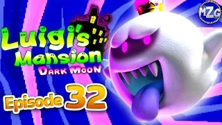 The End! King Boo Final Boss! - Luigi's Mansion Dark Moon Gameplay Walkthrough Part 32