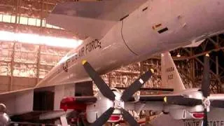 XB-70 Valkyrie inside the X-planes hanger at the Air Force Museum