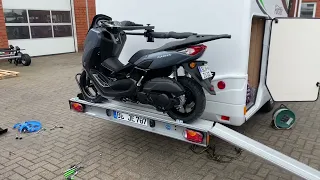 Rahmenverlängerung Fiat Ducato X250/X290 L=1600 mm inkl Motorradträger 150kg Nutzlast