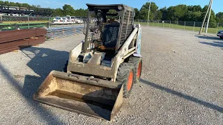 743 Bobcat Skid Steer to be auctioned by Fowler Auction