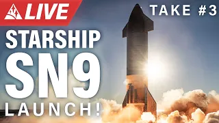 [Scrub] #freeEilen SpaceX Starship SN9 10-Kilometer Flight Live Stream with the Wai Family Take 3