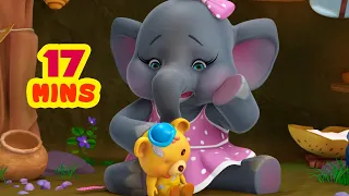 हाथी घर में रो रहा है - Crying Hathi | Hindi Rhymes for Children | Infobells