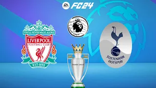 FC 24 | Liverpool vs Tottenham Hotspur - English Premier League 23/24 Season - Full Match & Gameplay