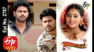 Manasu Mamata | 25th December 2019   | Full Episode No 2787 | ETV Telugu