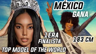 México gana primera finalista en Top Model of the World con una candidata de 183 CM de estatura