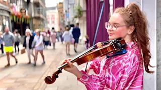 Barbie Girl - Aqua | Violin Cover by Holly May (Street Performance)