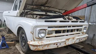 61 f100 unibody Crown Vic - Project Video #1