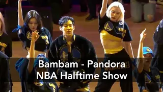 GOT7 Bambam - Pandora | NBA Halftime Show LAL vs GSW | Chase Center San Francisco 20220407