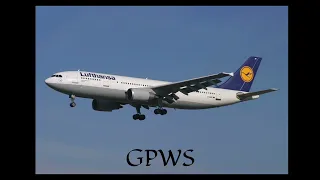 Airbus A300 GPWS callouts.