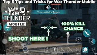 Top 5 Tips and Tricks That You Must Know in War Thunder Mobile! pt.6
