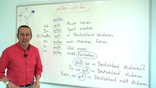 Almanca Temel A1/A2 Ders - 20 "Wollen" ve "Dürfen" Modalverben - İstemek ve İzni Olmak