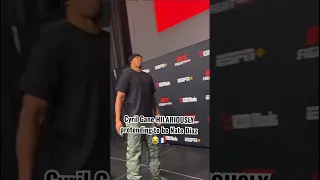 Cyril Gane Hilariously Pretending To Be Nate Diaz 😂🇫🇷