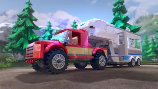 Lotnisko, pojazdy, pościgi i policja! — LEGO City — Kompilacja minifilmów