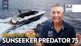 NEW 2024 SUNSEEKER PREDATOR 75 - Motor Yacht Tour and Review - The Boat Show