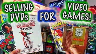Making $100's on DVD's to Buy Games! (Live Video Game Hunting) || $10 Dollar Collection (Episode 5)