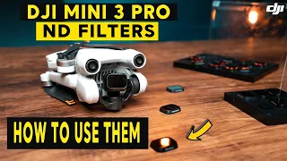 DJI Mini 3 Pro ND FILTERS - WHY YOU NEED THESE