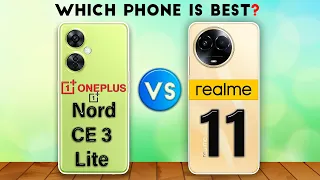 realme 11 vs OnePlus Nord CE 3 Lite ⚡ : Which Phone is Best❓🤔