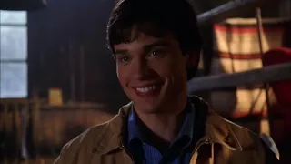 Smallville 2x14 - Clark shows Chloe his superpowers