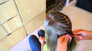 Diagonal French Braid