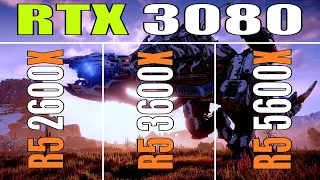 RYZEN 5 2600X vs RYZEN 5 3600X vs RYZEN 5 5600X || PC GAMES TEST ||